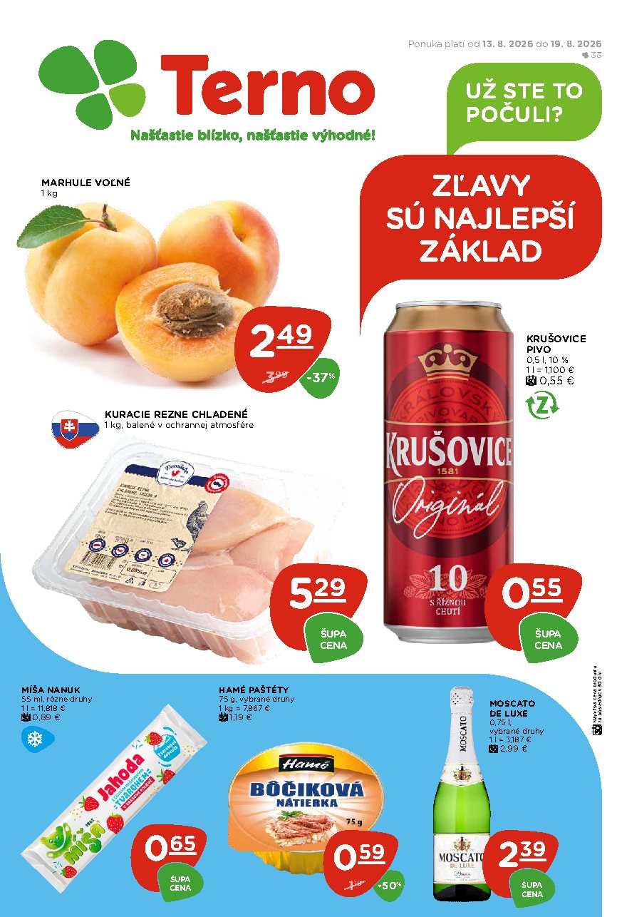 Terno aktuálny leták
