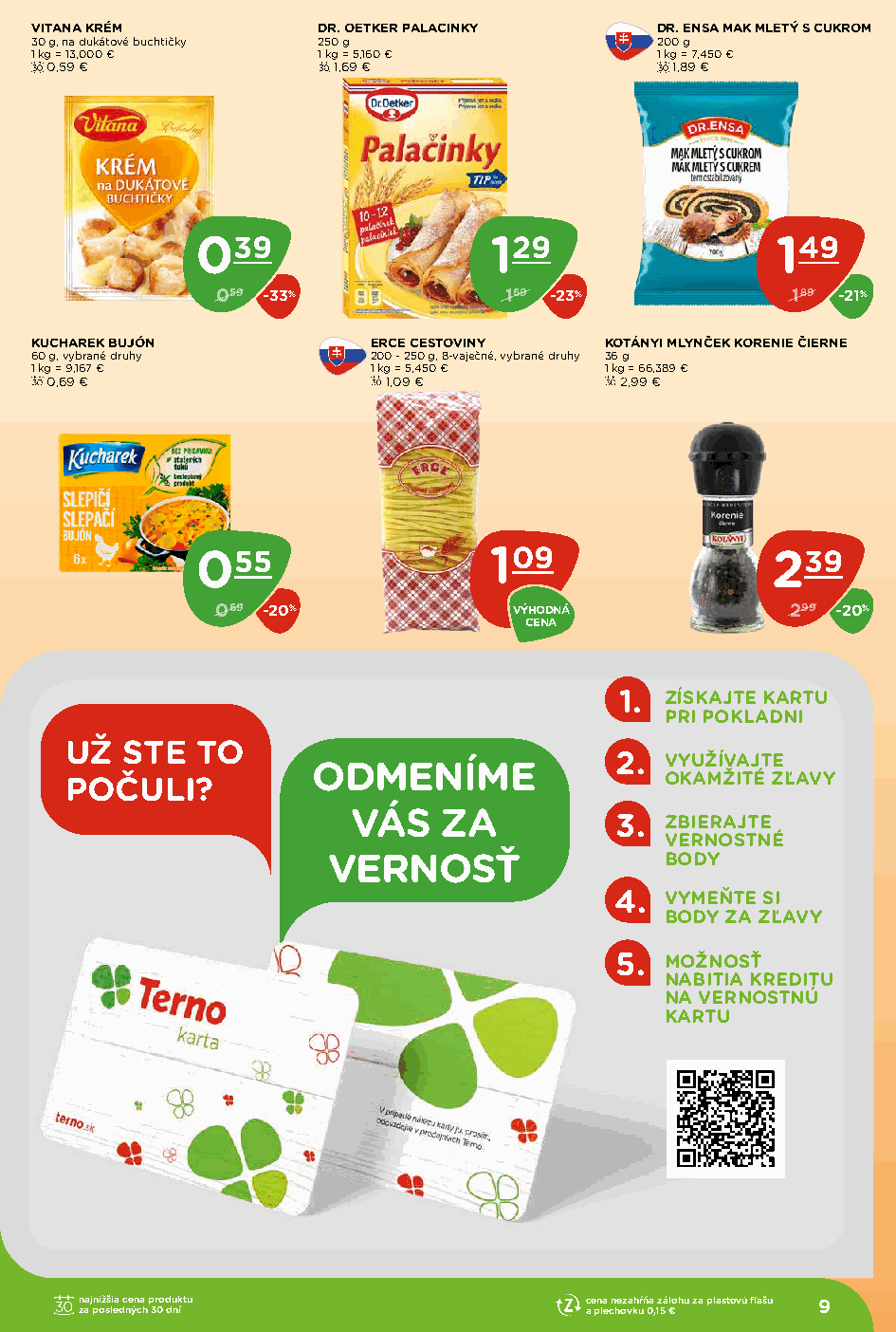 Terno aktuálny leták – strana 9