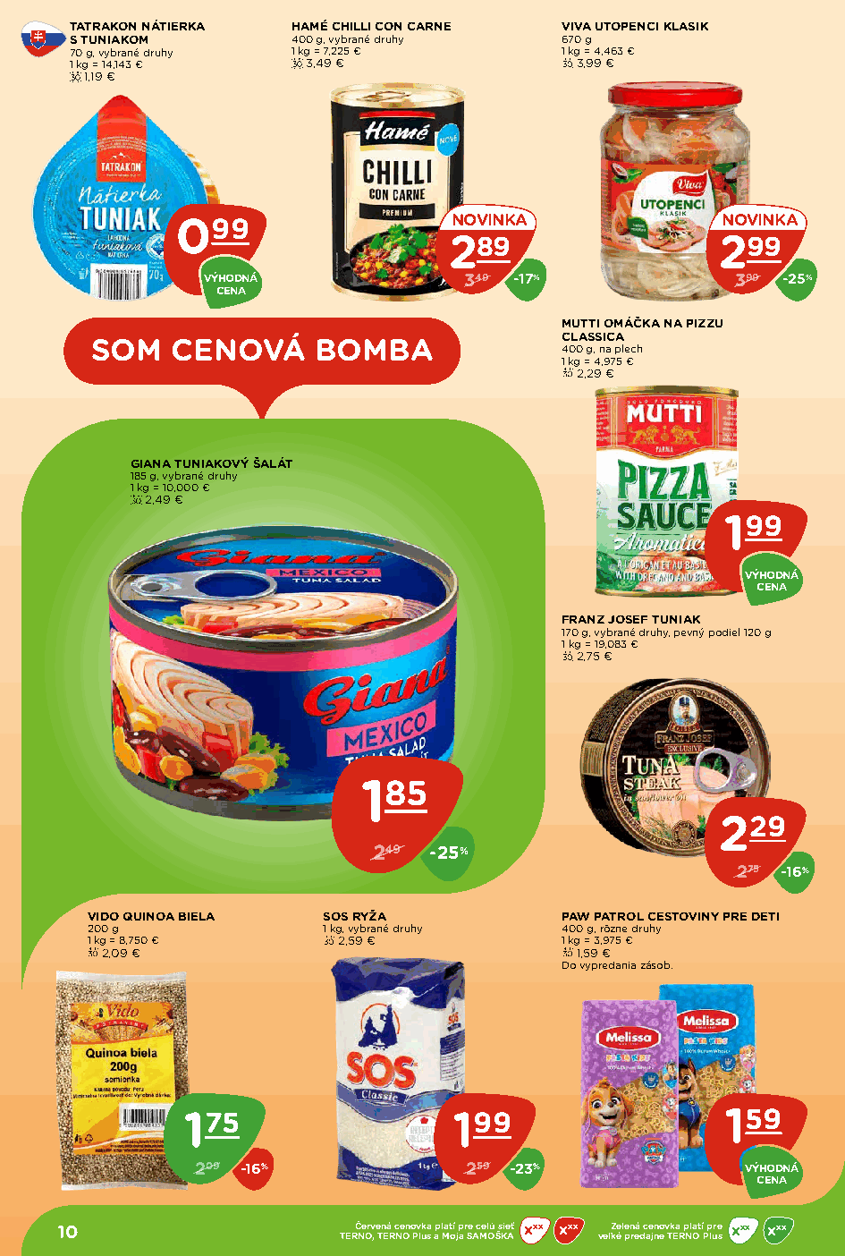 Terno aktuálny leták – strana 10