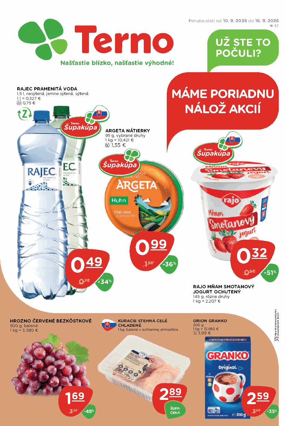 Terno aktuálny leták