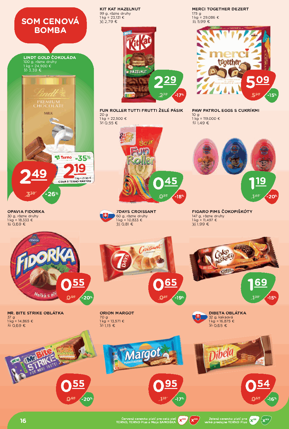 Terno aktuálny leták – strana 16