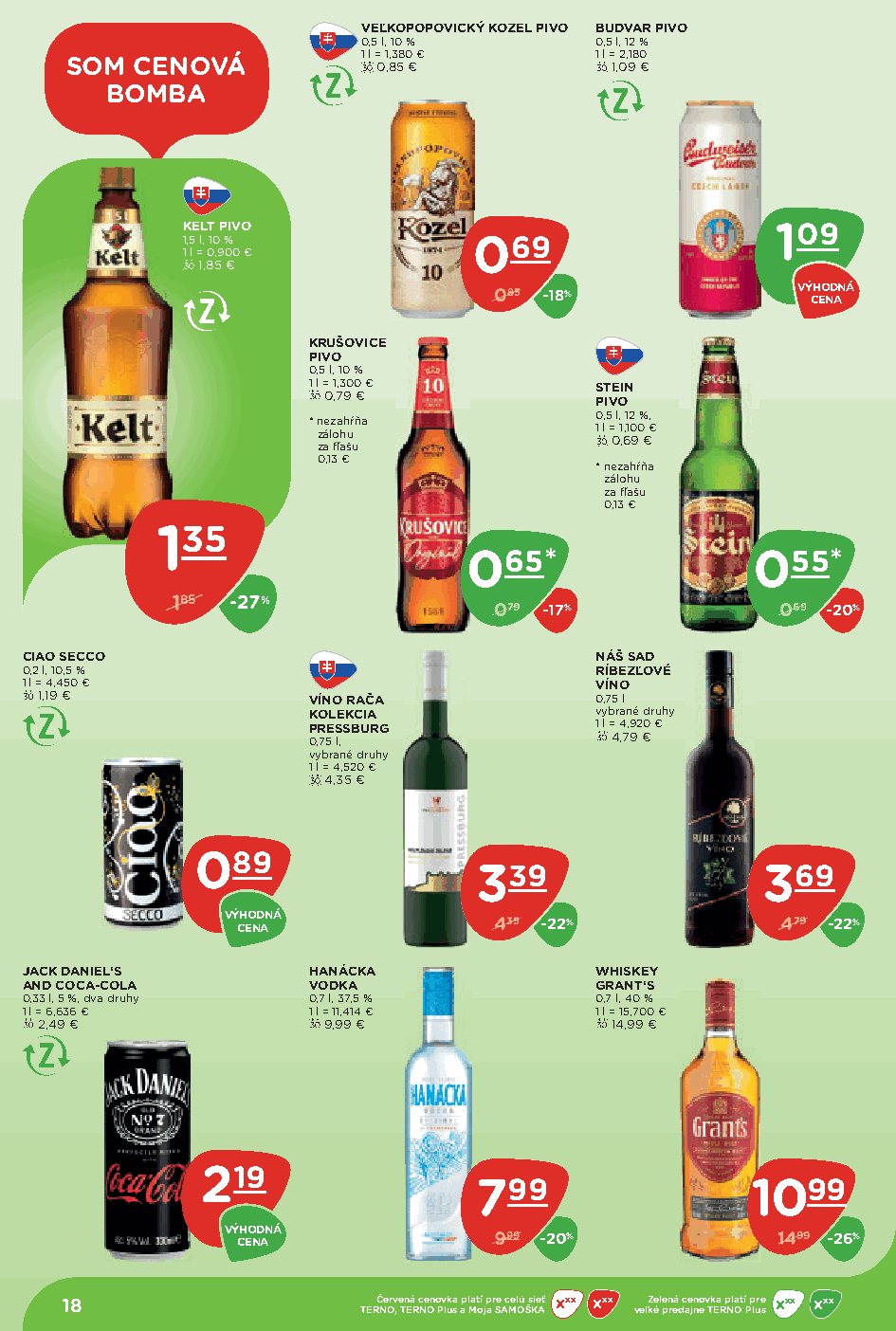 Terno aktuálny leták – strana 18