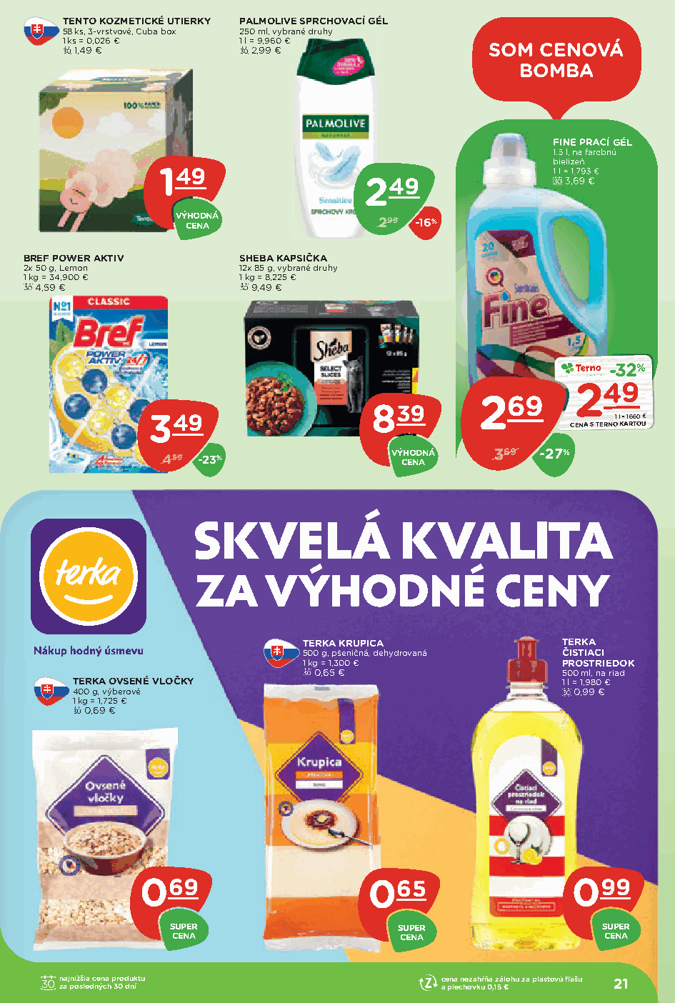 Terno aktuálny leták – strana 21