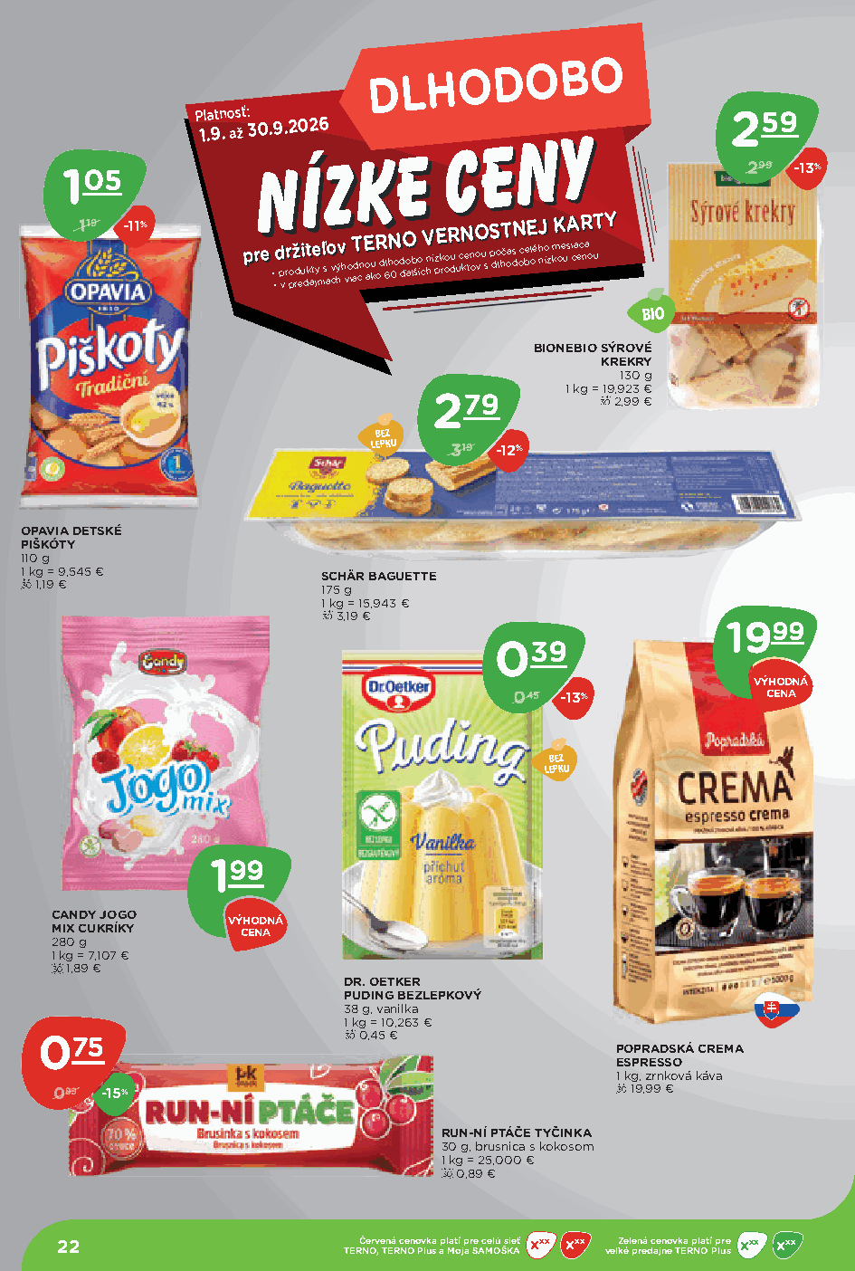 Terno aktuálny leták – strana 22
