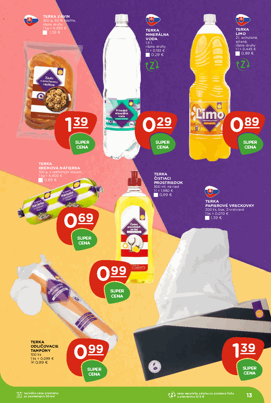 Terno aktuálny leták – strana 13