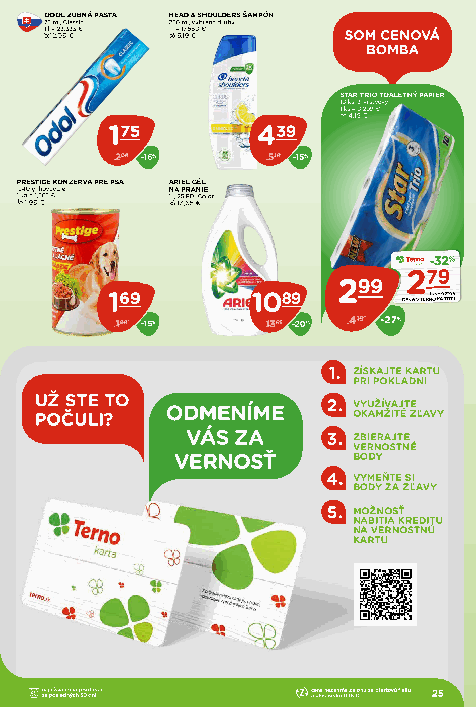 Terno aktuálny leták – strana 25