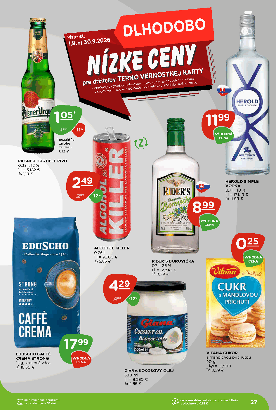Terno aktuálny leták – strana 27