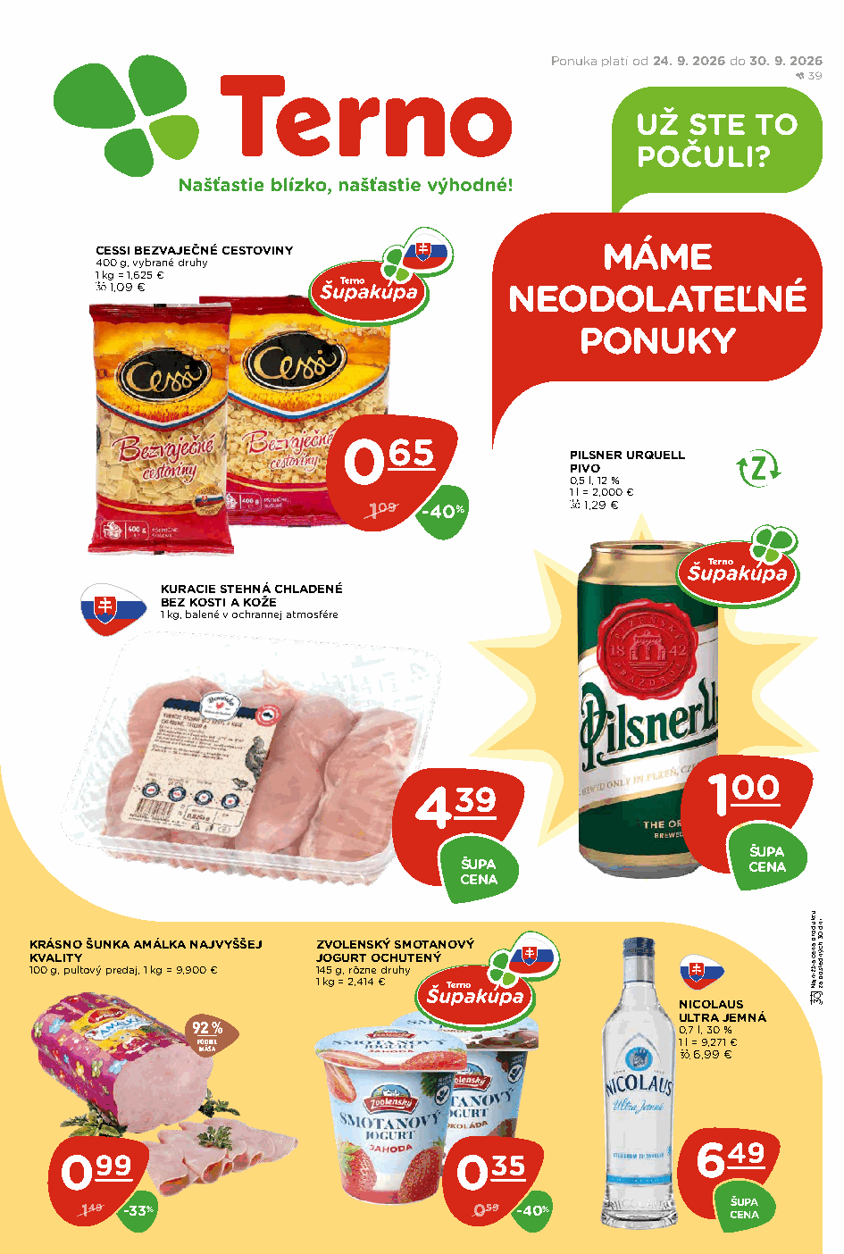 Terno aktuálny leták