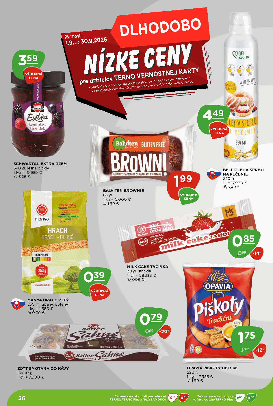 Terno aktuálny leták – strana 26