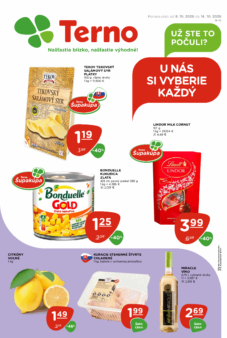 Terno aktuálny leták
