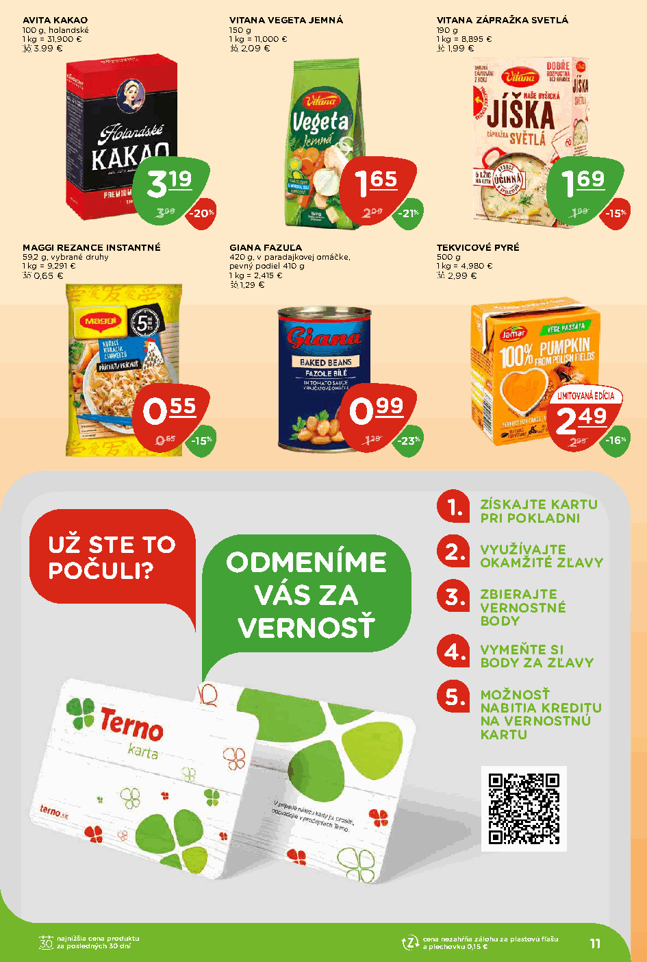 Terno aktuálny leták – strana 11