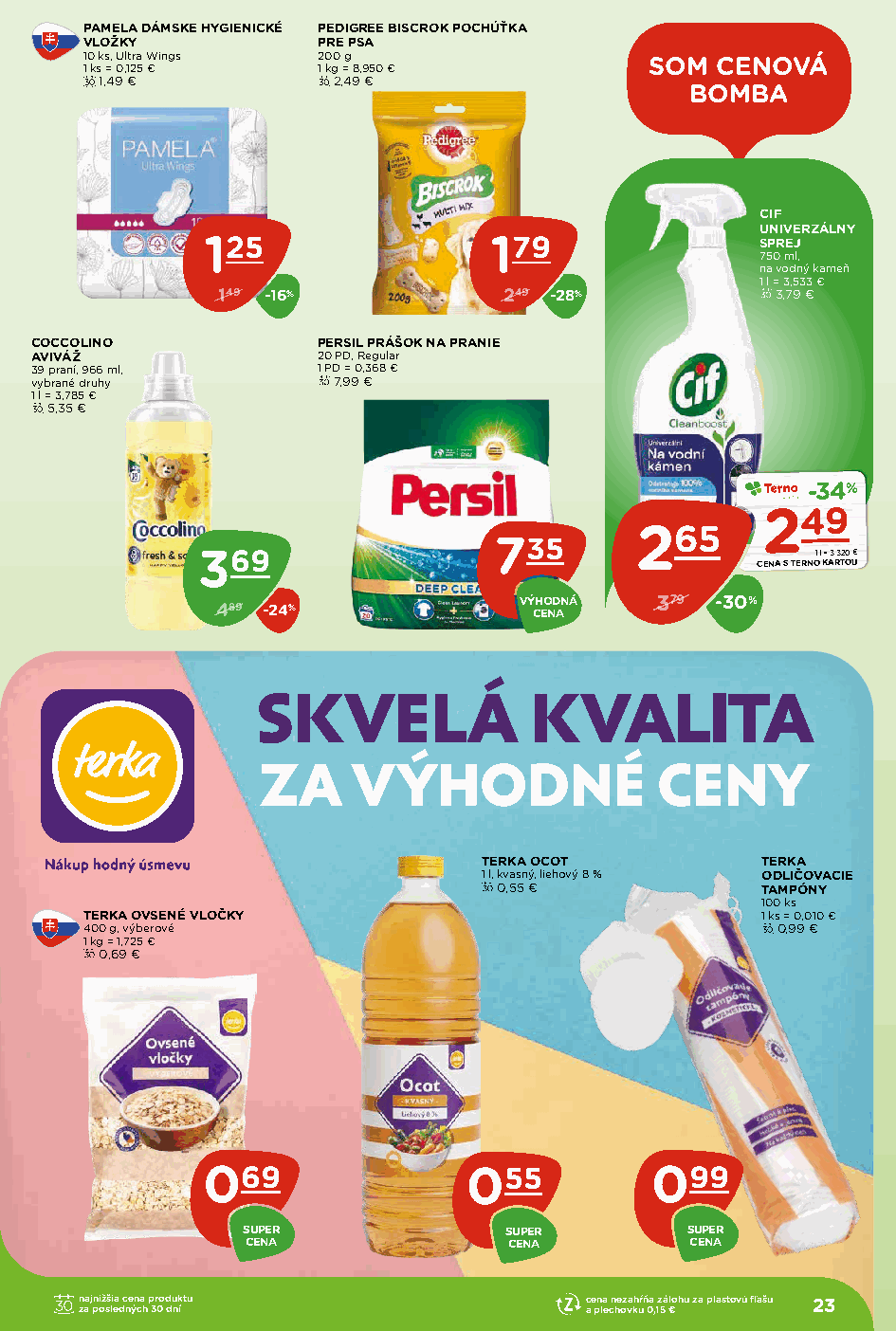 Terno aktuálny leták – strana 23
