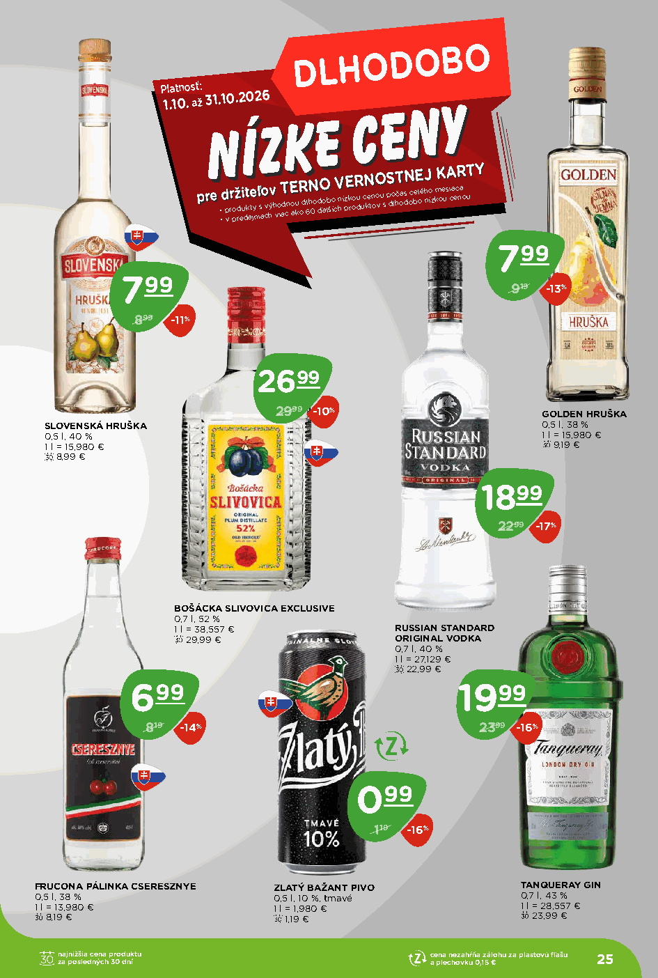 Terno aktuálny leták – strana 25