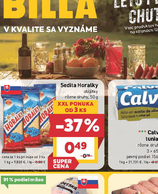 Sedita Horalky oblátky rôzne druhy, 50 g