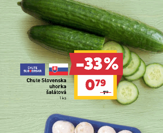 Chute Slovenska uhorka šalátová
