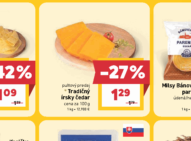 Tradičný írsky čedar