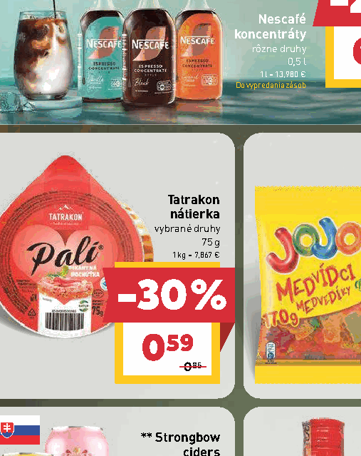 Tatrakon nátierka vybrané druhy