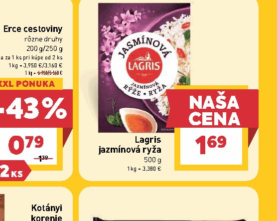 Lagris jazmínová ryža