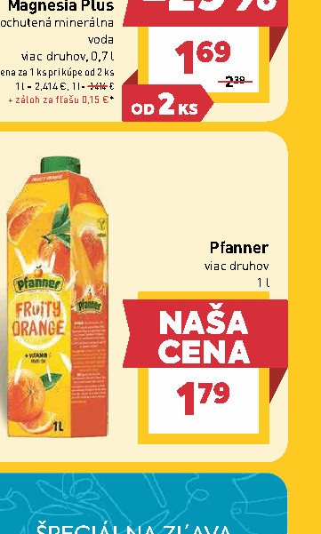 Pfanner viac druhov