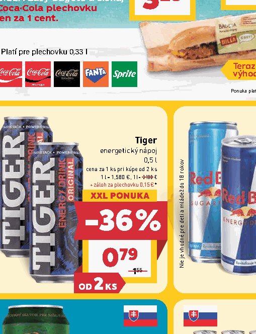 Tiger energetický nápoj
