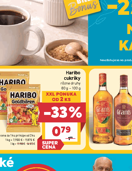 Haribo cukríky rôzne druhy