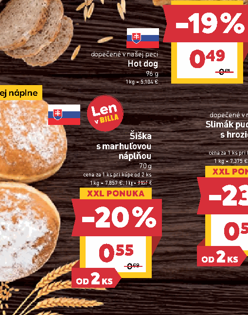 Šiška s marhuľovou náplňou