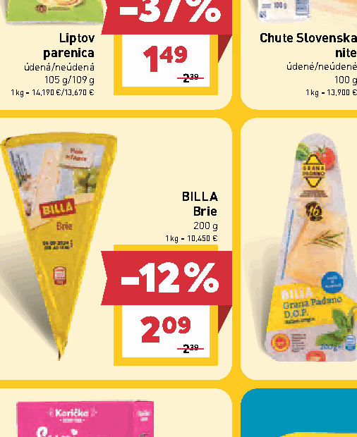BILLA Brie