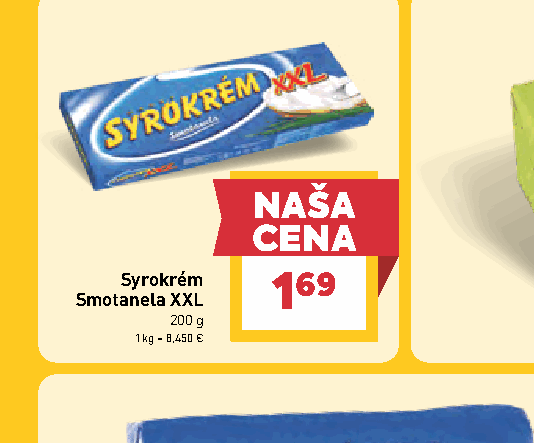Syrokrém Smotanela XXL