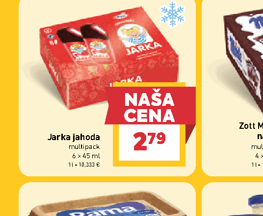 Jarka jahoda multipack