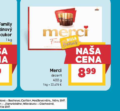 Merci dezert