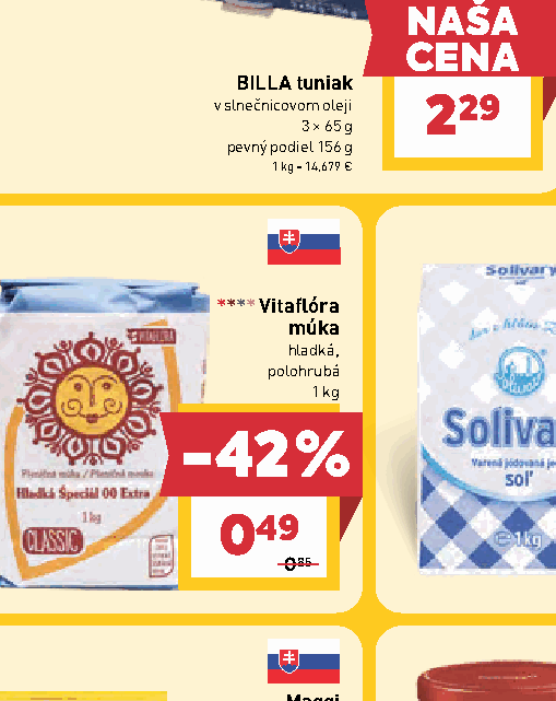 Vitaflóra múka hladká, polohrubá