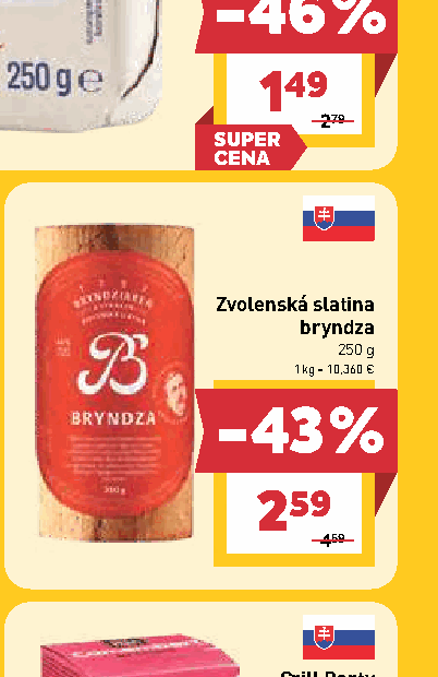 BILLA Lovecká saláma