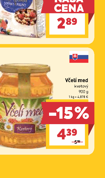 Včelí med kvetový