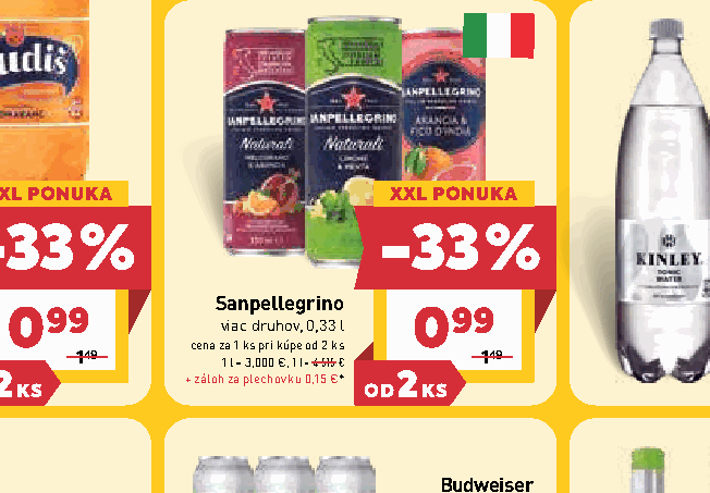 Mattoni Imuno ochutená minerálna voda viac druhov