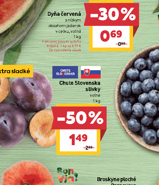 Chute Slovenska slivky voľné