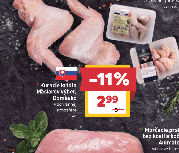 Kuracie krídla Mäsiarov výber, Domäsko v ochrannej atmosfére