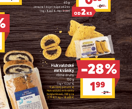 Hukvaldské mrkvánky rôzne druhy Hukvaldské mrkvánky