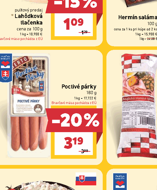 Poctivé párky