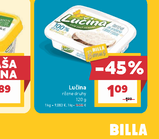 Lučina rôzne druhy