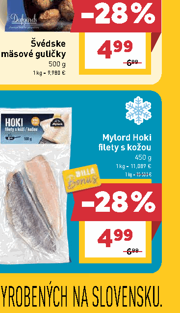 Mylord Hoki filety s kožou