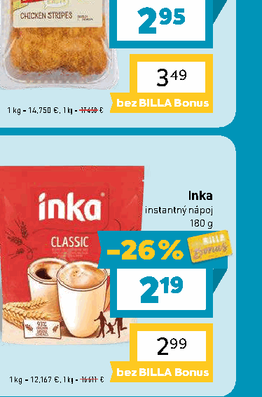 Inka instantný nápoj