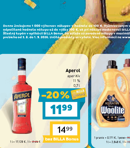 Aperol aperitív 11 %