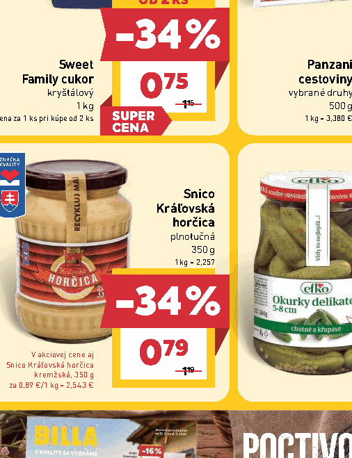 Snico Kráľovská horčica plnotučná