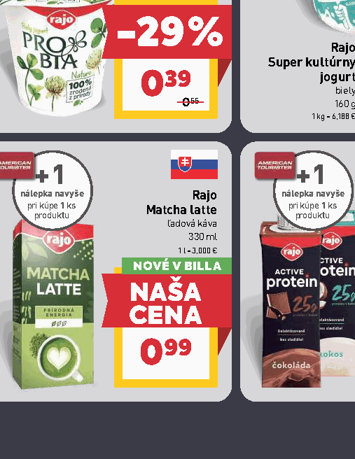 Rajo Matcha latte ľadová káva