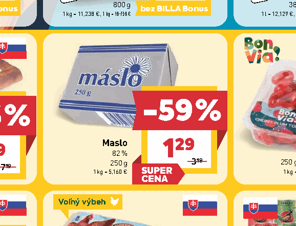 Maslo 82 %