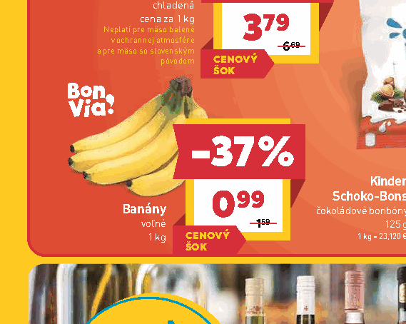 Banány voľné