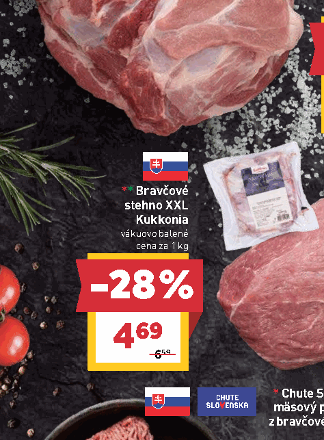 Bravčové stehno XXL Kukkonia vákuovo balené