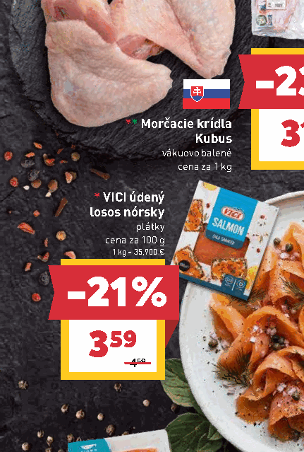 VICI údený losos nórsky plátky