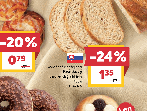 Kváskový slovenský chlieb