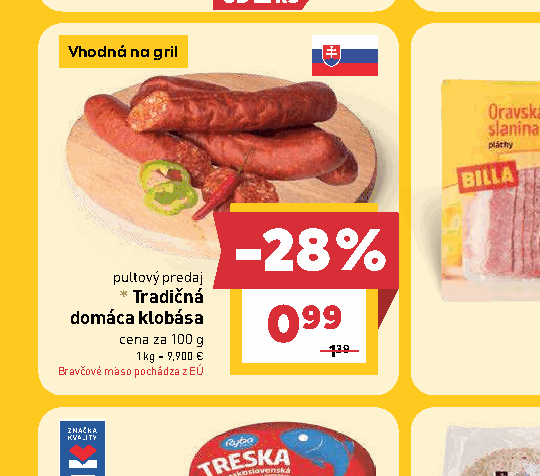 Tradičná domáca klobása